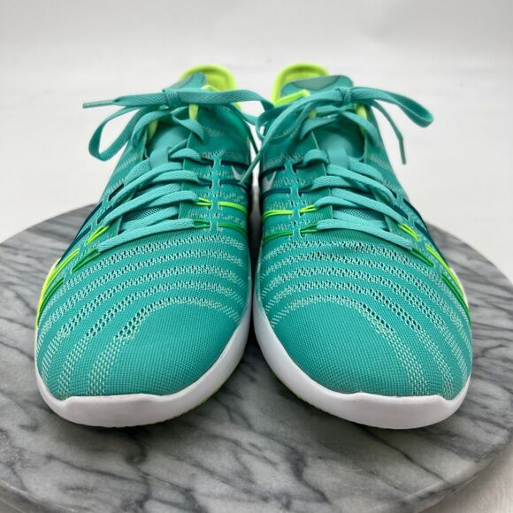 Nike Free TR 6 Running Shoes Women 11 Green Aqua Low Training Sneaker 833413-300 - Picture 4 of 11